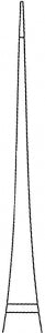 Medline Rhoton Micro Tying Forceps - FORCEP, MICRO, TYING, SUTURE, RHOTON, STR, 7" - MDS4290018