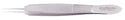 Medline Castroviejo Suture Forceps - 4" (10 cm) Long 0.12 mm Straight Tip Castroviejo Suture Forceps with 1 x 2 Teeth and Tying Platform - MDS4315001