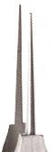 Medline Castroviejo Corneoscleral Suture Forceps - FORCEP, CASTRO, W/TYING, RND, 1X2, 0.3MM - MDS4315003