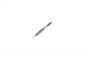 Medline Castroviejo Corneoscleral Suture Forceps - FORCEP, CASTRO, W/TYING, RND, 1X2, 0.3MM - MDS4315003