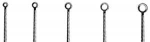 Medline Buck Ear Curettes - CURETTE, EAR, BUCK, ANG, BL, FIG 00, 6.5" - MDS4411400