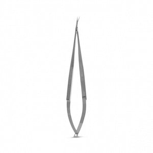 Medline Jacobson Micro Vascular Scissors - 6.5" (16.5 cm) Spring Handle Jacobson Micro Vascular Scissors with Fine Curved Sharp / Sharp Tips - MDS4432065