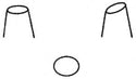 Medline Farrior Ear Speculums - 7 mm x 8 mm Oval 20˚ Angle Farrior Ear Speculum with Glare-Reducing Interior Surface - MDS4496370