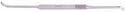 Medline Cottle Elevators - 8-7/8" (22.5 cm) Double-Ended Cottle Elevator with 3.2 mm Blades - MDS4642123