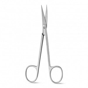 Medline Wagner Operating Room Scissors - 4.75" (12 cm) Fine Wagner Operating Room Scissors with Curved Sharp / Sharp Tips - MDS5276012