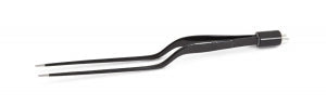 Medline Hardy Endoscopic Forceps - Hardy Bipolar Forceps, Bayonet Handle, Insulated, Straight, 2 mm, 8.75" - MDS599008A