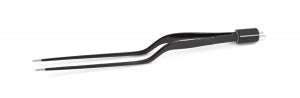 Medline Hardy Endoscopic Forceps - Hardy Bipolar Forceps, Bayonet Handle, Noninsulated, Straight, 9.75" - MDS599209E