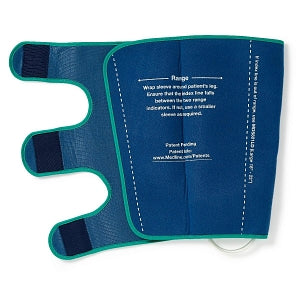 Medline Hemo-Force II Intermittent Single-Bladder DVT Sleeves - Extra Large Intermittent Hemo-Force II DVT Calf Sleeve with Circumference of 22"- 32" (55.9 cm - 81.3 cm) - MDS601B2