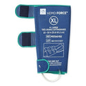 Medline Hemo-Force II Intermittent Single-Bladder DVT Sleeves - Extra Large Intermittent Hemo-Force II DVT Calf Sleeve with Circumference of 22"- 32" (55.9 cm - 81.3 cm) - MDS601B2