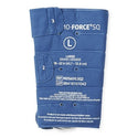 Medline Hemo-Force Sequential Triple-Bladder DVT Sleeves - Hemo-Force Sequential DVT Sleeve with No Trim, Calf-Length, Size L with Circumference 18" - 22" (45.7 - 55.9 cm) - MDS601LSQ2