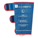 Medline New & Reprocessed DVT Therapy Compression Garments - Hemo-Force Blended DVT Therapy Compression Sleeve, Calf, Sequential, Size L - MDS601LSQBL