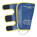 Medline Reprocessed Medline DVT Therapy Compression Garments - MDS601P2 @INT-CS, PED SM SHORT SM, BL / YL - MDS601P2RH
