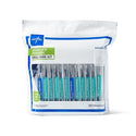 Medline 24-Hour Oral Care Bag Kit - Q2 Protocol 24-Hour Oral Care Bag Kit with Hydrogen Peroxide and Thumb Port - MDS606802HPTP