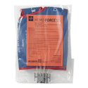 Medline Hemo-Force Sequential Triple-Bladder DVT Sleeves - Hemo-Force Sequential DVT Sleeve, Foot, Size L with 13" - 16" (33 - 40.6 cm) Instep - MDS620LSQ
