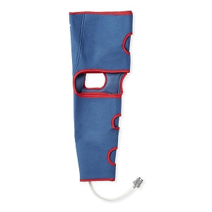 Medline Hemo-Force II Intermittent Single-Bladder DVT Sleeves - Large Intermittent Hemo-Force II DVT Thigh Sleeve with Circumference of 29"- 36" (73.7 cm - 91.4 cm) - MDS630L2