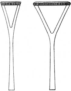 Medline Collins (Duval-Crile) Forceps - FORCEP, COLLINS, DUVAL, 13MM, 8" - MDS6417020
