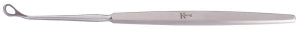 Medline Antrum Curettes - Antrum Curette, 7.5", 10 mm x 7 mm, Back Cut, Fenestrated - MDS6430210