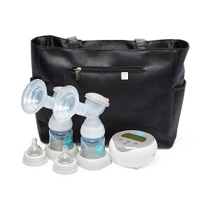evenflo deluxe advanced double electric breast Medline Double-Electric Breast Pump with 6 Bottles - Medline Double El