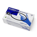 Medline SensiCare Ice Blue Powder-Free Nitrile Exam Gloves - SensiCare Ice Powder-Free Nitrile Exam Gloves with SmartGuard Film, Size XL - MDS6804