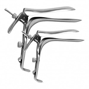 Medline Graves Vaginal Speculums - Graves Vaginal Speculum, Left Open, Small, 7.5 cm x 2 cm - MDS7011612