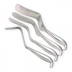 Medline Nichols Vaginal Retractors - 12" (30.5 cm) Nichols Vaginal Retractor with 1" (2.5 cm) Wide Blade - MDS7033460