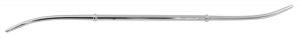 Medline Double-Ended Hank Uterine Dilators - 15-16 Fr (5 mm - 5.3 mm) 11" (27.9 cm) Double-Sided Hank Uterine Dilator - MDS7043016