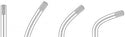 Medline Z-Type Hysterectomy Clamps - FORCEP, HEMOSTAT, HYST, ZTYPE, SLT CRV, 14" - MDS7066202