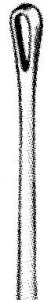 Medline Sims Uterine Curettes - Sims Recamier Sharp Uterine Curette, 7 mm, Fig 1 - MDS7071007