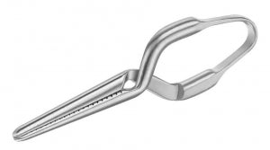 Medline Titanium Standard Yasargil Aneurysm Clip - 17 mm Curved Standard Titanium Yasargil Aneurysm Clip - MDS7706191
