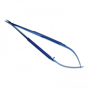 Medline Jacobson Needle Holder Forceps - Jacobson Needle Holder, Flat Handle, Bayonet, Straight, 7" - MDS7759486