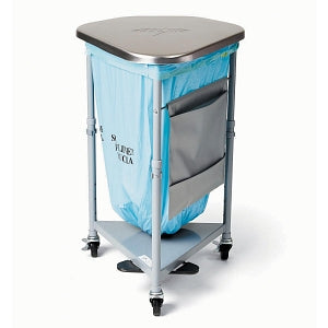Medline 18" Triangular Hamper Stand - Hamper Triangle, Height-Adjustable - MDS80530KD