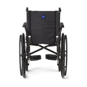 Medline K4 Lightweight Wheelchairs - K4 Lightweight Wheelchair with Full-Length Arms and Swing-Away Footrests, 300 lb. Weight Capacity, 18" Width - MDS806500FLA