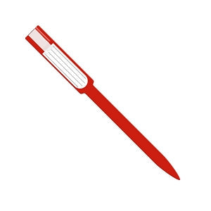 Medline Tamper Resistant Self-Adhesive Closure ID Bands - Tamper-Resistant Self-Adhesive Adult / Pediatric Closure ID Band with Soft Vinyl Insert, Red - MDS8144M
