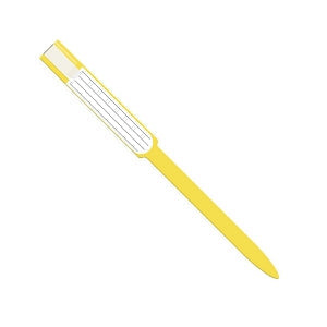Medline Tamper Resistant Self-Adhesive Closure ID Bands - Tamper-Resistant Self-Adhesive Adult Closure ID Band, Soft Vinyl Insert, Yellow - MDS8246M