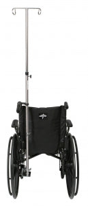 Medline Wheelchair Antitheft Devices - 5-in-1 IV / O2 Anti-Theft Accessory for Wheelchair - MDS85180