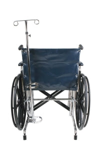 Medline Wheelchair O2 Holder / IV Pole Combo Units - O2/IV Combo Unit - MDS85190