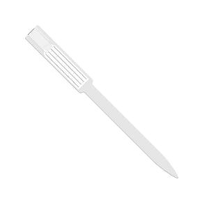 Medline Tamper Resistant Self-Adhesive Closure ID Bands - Tamper-Resistant Self-Adhesive Adult / Pediatric Closure ID Band with Vinyl Insert, Clear - MDS8540M