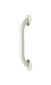 Medline Enamel Grab Bar - White Enamel Grab Bar, 12", 250 lb. Capacity - MDS86012