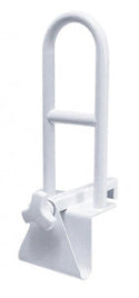 Medline Tub Grab Bars - Steel Bathtub Grab Bar, Locks to Side of Tub - MDS86321W