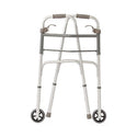 Medline Folding Paddle Walkers with 5" Wheels - Adult Folding Paddle Walker, 5" Wheels - MDS86410P5