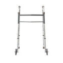 Medline Folding Paddle Walkers with 5" Wheels - Adult Folding Paddle Walker, 5" Wheels - MDS86410P5