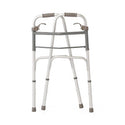 Medline Folding Paddle Walkers with 5" Wheels - Adult Folding Paddle Walker - MDS86410P