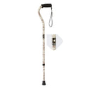 Medline Offset Handle Fashion Canes - Offset Cane, Camo Pattern with Army Logo - MDS86420AC