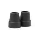 Medline Quad Cane Tips - Black Replacement Cane Tips, 5/8" - MDS86425W
