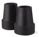 Medline Cane Replacement Tips - Black Replacement Cane Tips, 7/8", for Standard Cane - MDS86428W