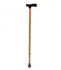 Medline T-Handle Fashion Canes - T-Handle Cane, Maple Color - MDS86435W