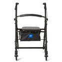 Medline Basic Rollators - Basic Rollator with 6" Wheels, Black - MDS86830EBL