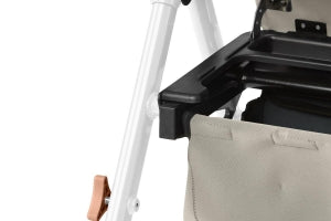 Medline Empower Rollator - Empower Rollator with Microban-Treated Touch Points and Seat, White - MDS86845W