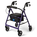 Medline Basic Rollators - Basic Rollator with 6" Wheels, Purple - MDS86850EP