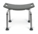 Medline Aluminum Bath Benches without Back - Aluminum Bath Bench without Back, 250 lb. Weight Capacity - MDS89740RW